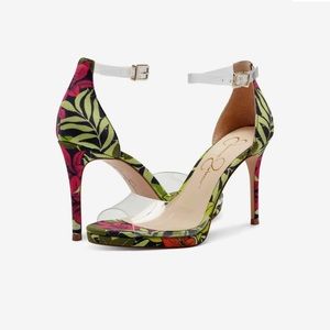 Jessica Simpson ankle strap platform sandal